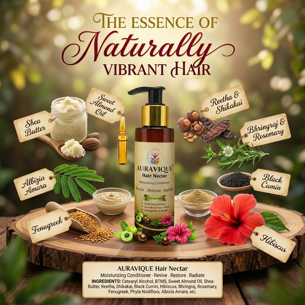 Auravique Hair Nectar Conditioner - Image 4