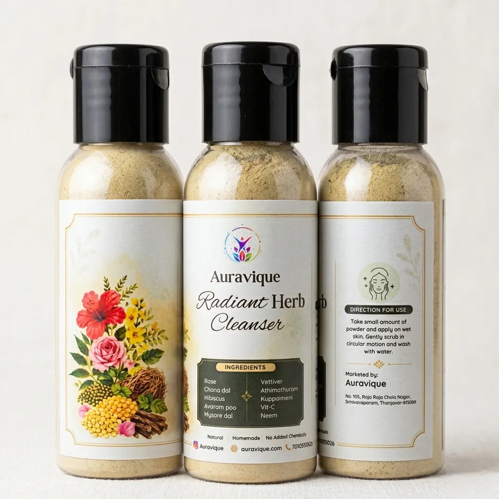 Auravique Radiant Herb Cleanser