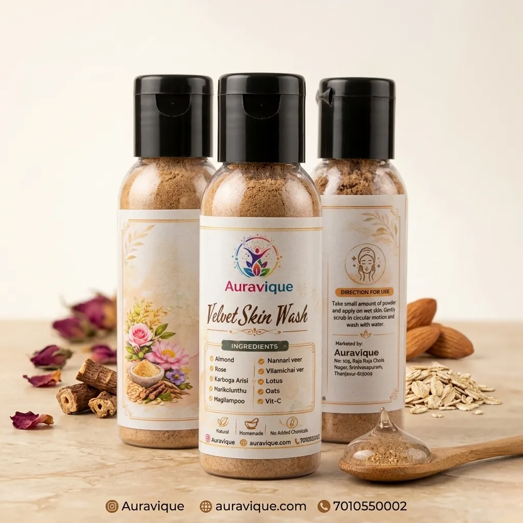 Auravique Velvet Skin Wash